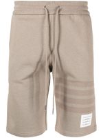 Thom Browne pantalon de jogging à 4 bandes signature - Tons neutres - thumbnail