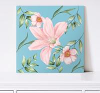 Canvas schilderijen bloemen romantisch