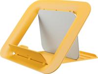 Leitz Ergo Cosy laptopstandaard, 80 % gerecycleerd kunststof, geel Leitz Ergo Cosy laptopstandaard, 80 % gerecycleerd kunststof, geel