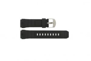 Timex horlogeband T49977 Rubber Zwart 22mm