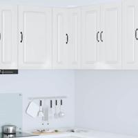 Keukenkast Kalmar Hoogglans wit 57 x 57 x 80 cm Bewerkt hout