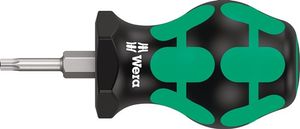 Wera Schroevendraaier | maat T 10 | klinglengte 25 mm | 2-componentengreep | ronde kling | 1 stuk - 05008856001 05008856001