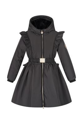 Le Chic winter winterjas meisjes - zwart - Beth - riem