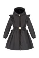 Le Chic winter winterjas meisjes - zwart - Beth - riem