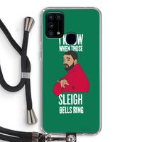 Sleigh Bells Ring: Samsung Galaxy M31 Transparant Hoesje met koord