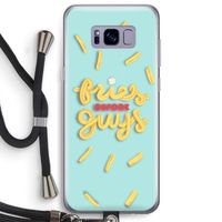 Always fries: Samsung Galaxy S8 Plus Transparant Hoesje met koord