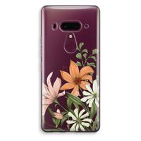 Floral bouquet: HTC U12+ Transparant Hoesje