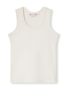 Bonpoint débardeur Coline à ornements - Blanc