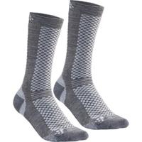 Craft warm mid sokken grijs 2-pack S