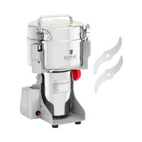 Elektrische kruidenmolen - 2000 g - 21 x 9.5 cm - 3400 W - digitaal - Royal Catering