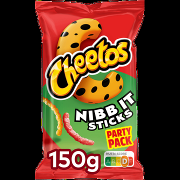 Cheetos Nibbit Sticks Naturel Chips 150 gr bij Jumbo