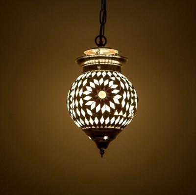 Hanglamp bol Roya zwart-wit in 2 maten