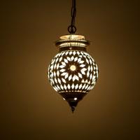 Hanglamp bol Roya zwart-wit in 2 maten