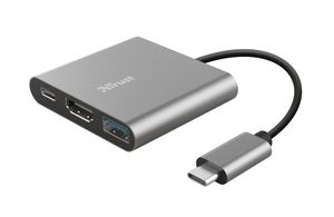 Trust Dalyx 3-in-1 Multiport USB-C Adapter adapter