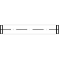 TOOLCRAFT TO-5436777 Cilindrische pen 16 mm Staal 1 stuk(s) - thumbnail