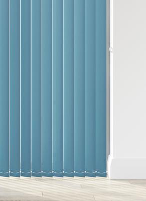 Verticale lamellen - Bella blauw