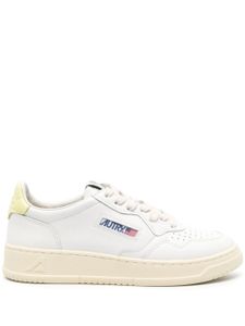 Autry baskets Medalist en cuir - Blanc