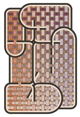 Moooi Carpets - Laagpolig vloerkleed Tangle Medan Wool - 296x392 cm