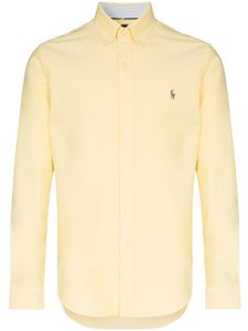 Polo Ralph Lauren chemise boutonnée à logo brodé - Jaune