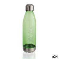 Waterfles Quid Quidate Groen Plastic 750 ml (24 Stuks)