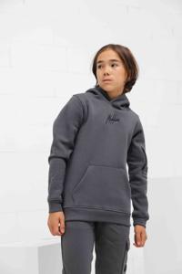 Malelions Cargo Hoodie Kids Donkergrijs - Maat 140 - Kleur: Donkergrijs | Soccerfanshop