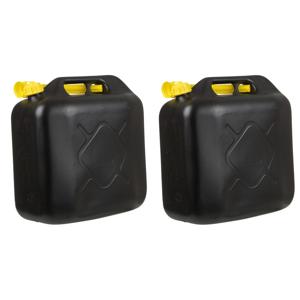 All Ride Jerrycan - 2x - 20 liter - brandstof - met schenktuit - voor water en benzine