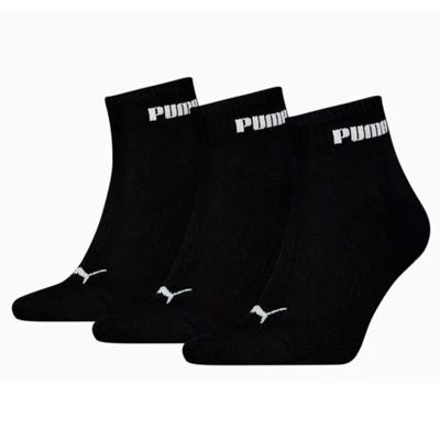 Sportsokken Puma CUSHIONED NEXT QUARTER 701225904 002 Zwart 3 paar Schoenmaat 35-38