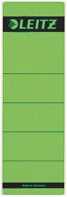 Leitz rugetiketten, zelfklevend, ft 6,1 x 19,1 cm, pak van 10 stuks, groen