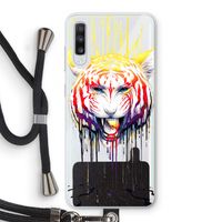 Fading: Samsung Galaxy A70 Transparant Hoesje met koord