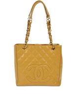 CHANEL Pre-Owned sac cabas Petite Shopping (2003) - Tons neutres - thumbnail