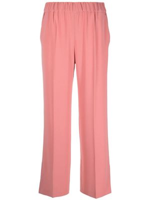 Alberto Biani pantalon ample à coupe courte - Rose