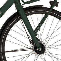 Cortina voorvork common dark green metallic matt