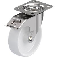 Blickle LEX-PO 125G-FI Zwenkwiel met rem Wieldiameter: 125 mm Draagvermogen (max.): 150 kg 1 stuk(s)