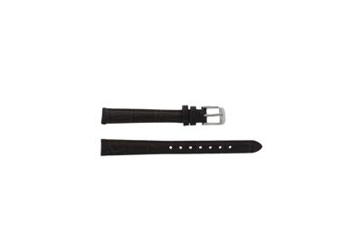 Horlogeband Universeel 805.02.12 Leder Donkerbruin 12mm