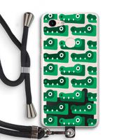 Crocs: Pixel 3 XL Transparant Hoesje met koord