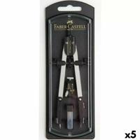 Kompas Faber-Castell 17 cm Accessoires (5 Stuks)