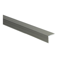 Duo-hoeklijn zelfklevend 24,5 x 30 mm RVS geborsteld - 300 cm Duo-hoeklijn zelfklevend 24,5 x 30 mm RVS geborsteld - 300 cm