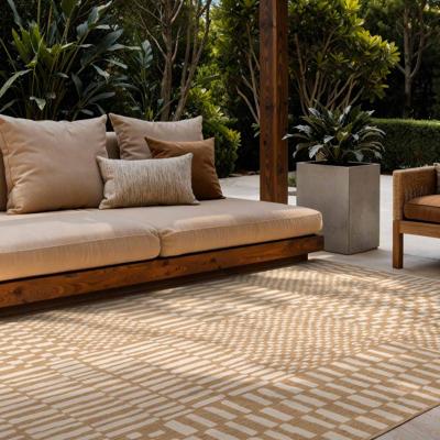 Vloerkleed Barkham Rechthoekig - Jute Wit 300x200cm - Polypropyleen - Dekbed-Discounter.nl