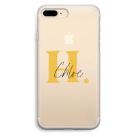 Amber Script: iPhone 7 Plus Transparant Hoesje