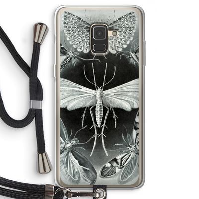 Haeckel Tineida: Samsung Galaxy A8 (2018) Transparant Hoesje met koord