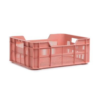 UrbanProof fietskrat helsinki kunststof 11l 40x30x15 cm warm roze