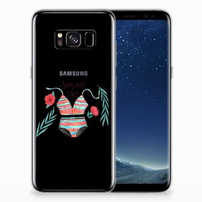 Samsung Galaxy S8 Telefoonhoesje met Naam Boho Summer Samsung Galaxy S8 Telefoonhoesje met Naam Boho Summer