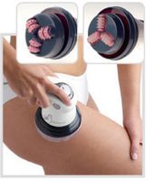 SOLAC Circulerende sculpturale massager tegen cellulitis - ME7711 - Wit / roze / blauw - thumbnail