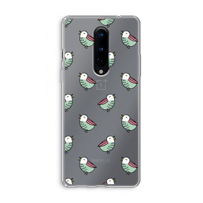 Vogeltjes: OnePlus 8 Transparant Hoesje