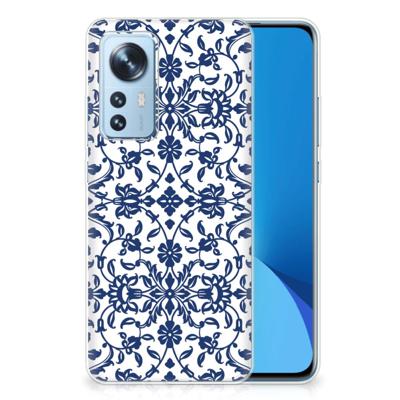 Xiaomi 12 | 12X | TPU Case | Flower Blue