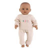 Corolle beige trainingspak voor babypop, 30cm Corolle beige trainingspak voor babypop, 30cm
