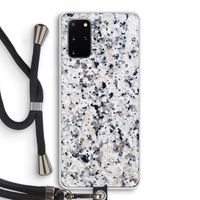 Gespikkelde marmer: Samsung Galaxy S20 Plus Transparant Hoesje met koord Gespikkelde marmer: Samsung Galaxy S20 Plus Transparant Hoesje met koord