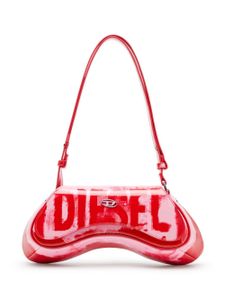 Diesel sacoche Play à logo imprimé - Rose