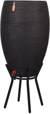 Capi nature rib regenton 56x123 cm zwart