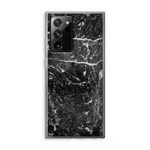 Zwart marmer: Samsung Galaxy Note 20 Ultra / Note 20 Ultra 5G Transparant Hoesje